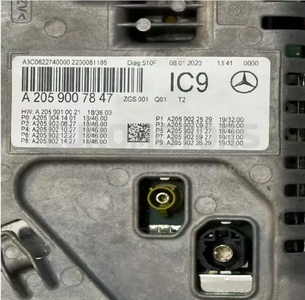 Панель приборов Mercedes GLC-class 2.0cdi (W253) 2015 A2059007847 it-10136 Дизель - 5