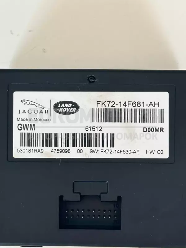Блок управления шлюзом Land Rover Discovery Sport 2.0d 2014-2019 FK72-14F681-AH it-10143 Дизель - 2