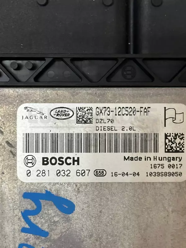 Блок управления двигателем Land Rover Discovery Sport 2.0d 2014-2019 0281032607 it-10153 Дизель - 3