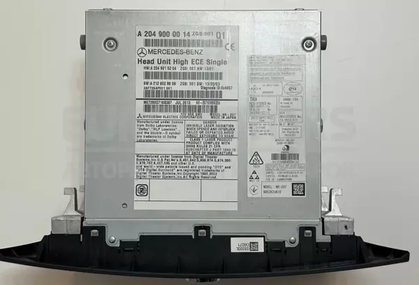 Автомагнітола CD+MP3/DVD/GPS Mercedes C-class 2.2cdi (W204) 2007-2015 A2049000014 it-10189 Дизель - 2