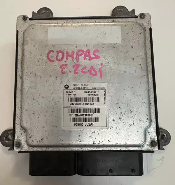 Блок керування двигуном Jeep Compass 2.2crd 2006 R04114A011A it-10232 Дизель euromotors.com.ua