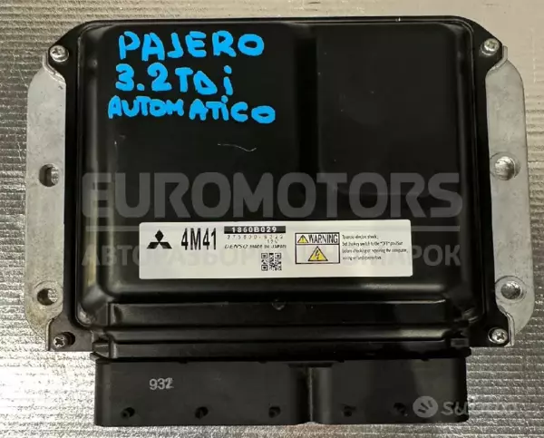 Блок керування двигуном Mitsubishi Pajero 3.2 DI-D (IV) 2007 1860B029 it-10251 Дизель euromotors.com.ua
