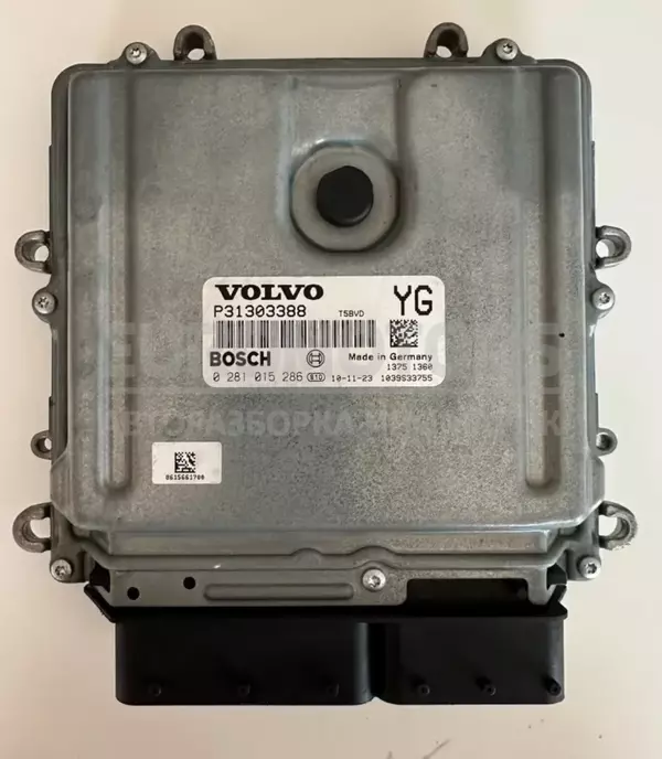 Блок керування двигуном Volvo S60 2.0td D3 2010-2018 P31303388 it-10259 Дизель euromotors.com.ua