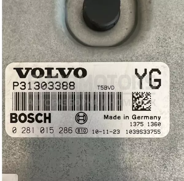 Блок керування двигуном Volvo S60 2.0td D3 2010-2018 P31303388 it-10259 Дизель - 3