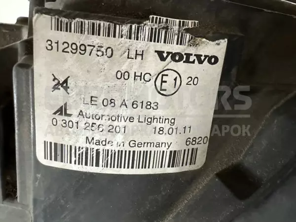 Ліва фара Volvo C70 2.0td 2006-2013 31299750 it-10316 Дизель - 6