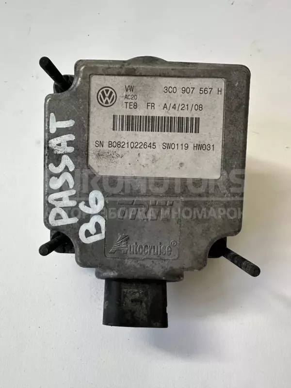 Радарный датчик Дистроник VW Passat 3.2 FSI (B6) 2005-2010 3C0907567H it-10396 Бензин - 2
