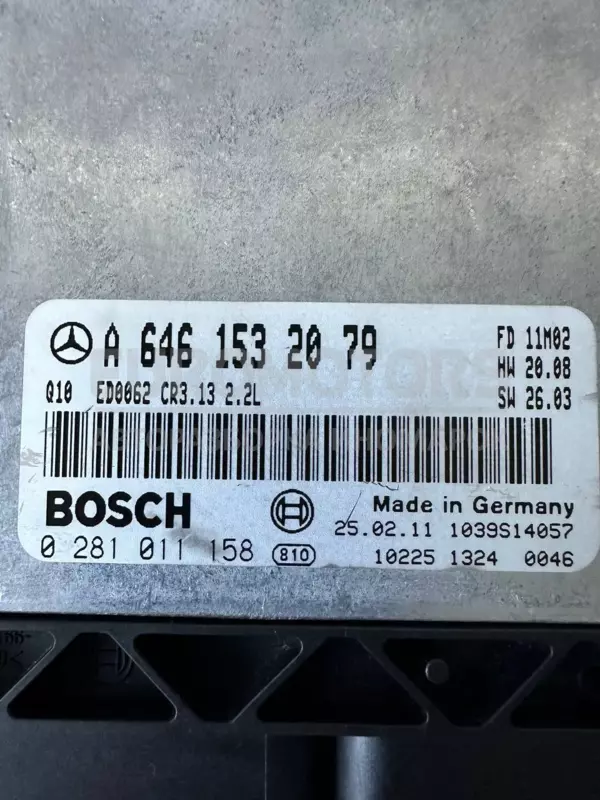 Блок управления двигателем Mercedes E-class 2.2cdi (W211) 2002-2009 A6461532079 it-10426 Дизель - 2