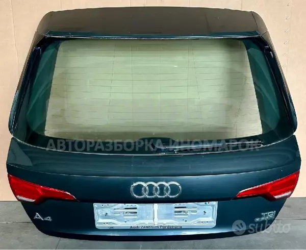 Крышка багажника Audi A4 2.0tdi (B9) 2015-2023 it-10440 Дизель euromotors.com.ua