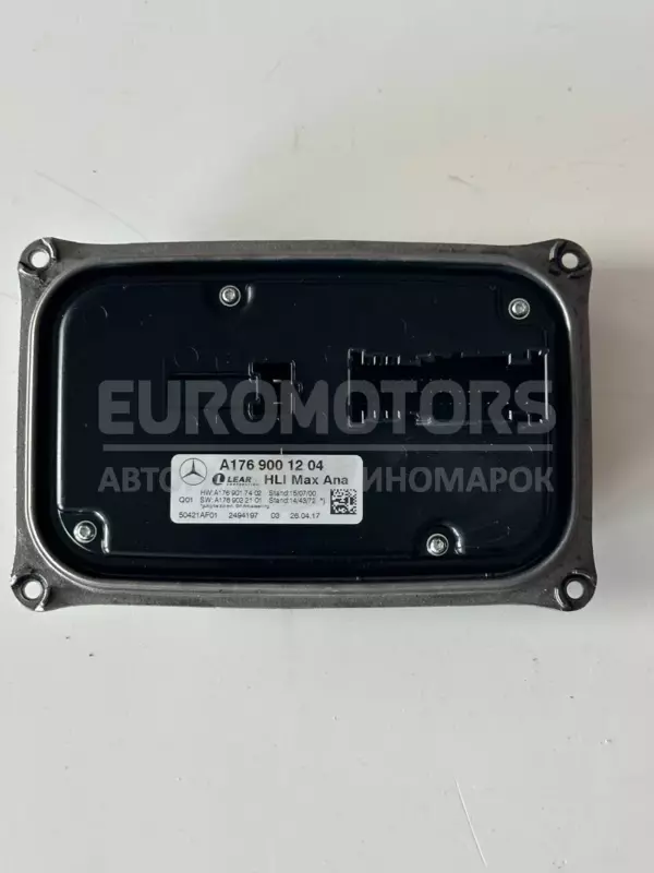 Блок керування світлодіодними фарами Mercedes A-class 1.5cdi (W176) 2012-2018 A1769001204 it-10477 Дизель - 2