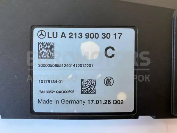 Блок управления зажиганием Mercedes E-class 2.0 cdi (W213) 2016 a2139003017 it-10537 Дизель - 2