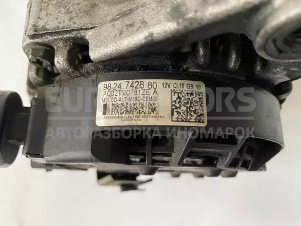 Генератор Citroen C5 Aircross 1.5hdi (euro-6) 2017 9824742880 it-10552 Дизель - 6