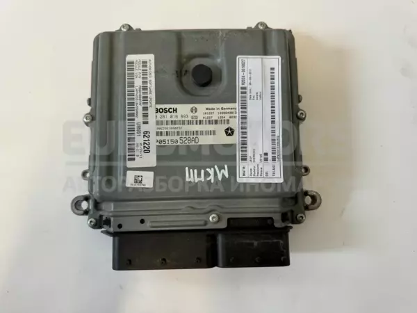 Блок управления двигателем Jeep Cherokee 2.8crd 2007-2012 0281016893 it-10597 Дизель euromotors.com.ua