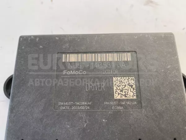 Блок управления водительской двери Ford Ranger 2.0tdci Ecoblue 2016 NU5T-14B531JA it-10662 Дизель - 4