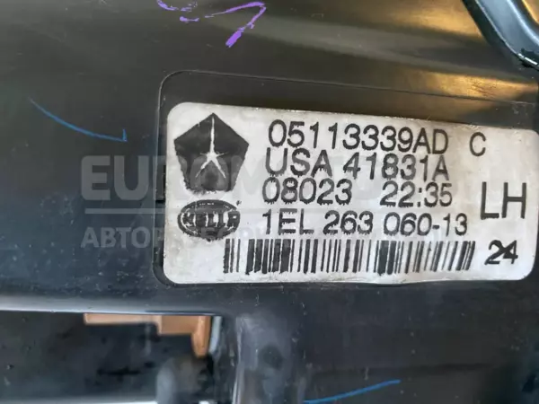 Левая ксеноновая фара Chrysler Voyager 2.8crd 2008-2016 05113339AD it-10697 Дизель - 4