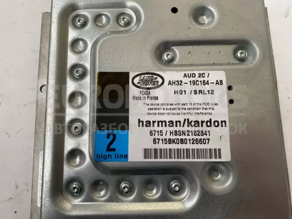 Підсилювач звуку Харман Кардон Land Rover Range Rover Sport 3.0tdi 2005-2012 AH32-19C164-AB it-10704 Дизель - 2
