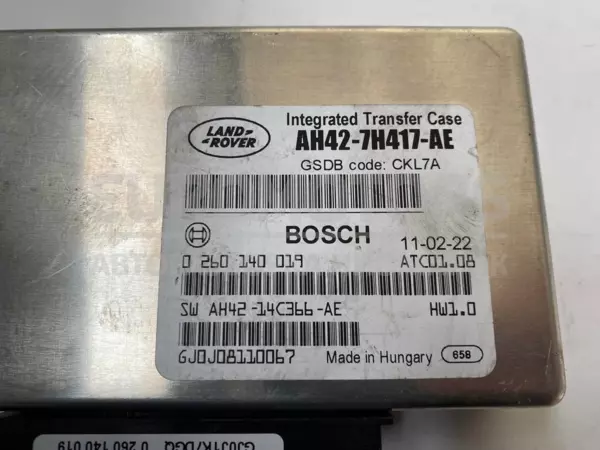 Блок керування автоматичною коробкою передач Land Rover Range Rover Sport 3.0tdi 2005-2012 AH42-7H417-AE it-10709 Дизель - 2