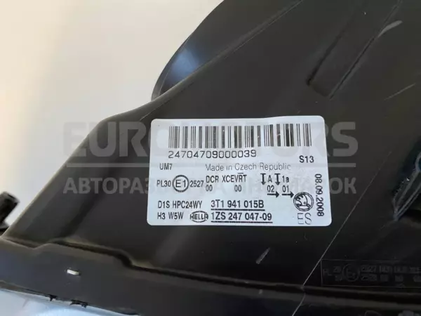 Ліва біксенонова фара Skoda Superb 2.0tdi 2008-2015 3T1941015B it-10769 Дизель - 6