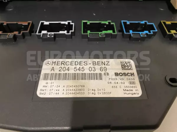 Модуль комфорта/удобства Mercedes C-class 2.2cdi (W204) 2007-2015 A2045450369 it-10851 Дизель - 3