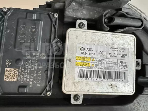 Правая биксеноновая фара Seat Alhambra 2.0tdi 2010 7N5941752 it-11086 Дизель - 6