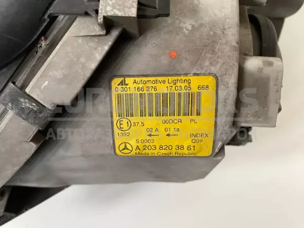 Правая ксеноновая фара Mercedes C-class 2.2cdi (W203) 2000-2007 A2038203861 it-10962 Дизель - 14