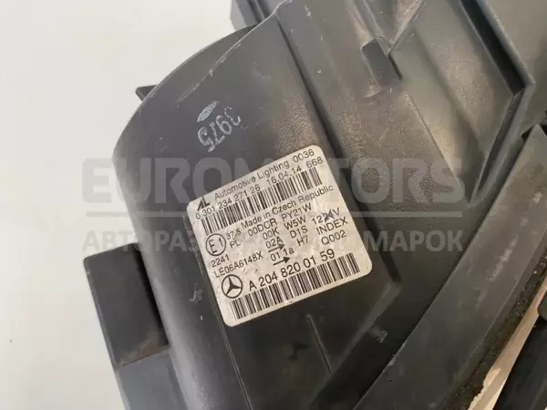 Левая ксеноновая фара Mercedes C-class 2.2cdi (W204) 2007-2015 A2048200159 it-10965 Дизель - 14