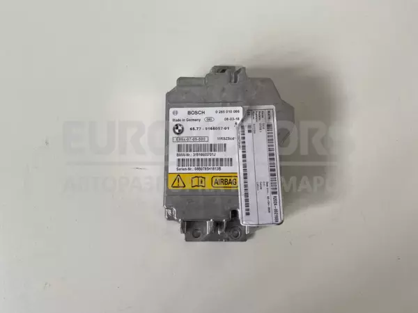 Блок управления AIRBAG BMW 1 2.0tdi (E81/E87) 2004-2011 9166057-01 it-10972 Дизель euromotors.com.ua