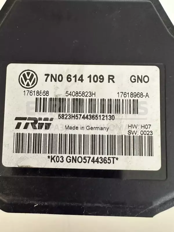 Блок АБС Seat Alhambra 2.0tdi 2010 7N0614109R it-11089 Дизель - 8
