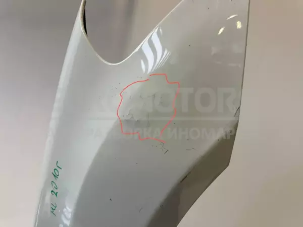 Переднее правое крыло Mercedes M-Class 3.0cdi (W164) 2005-2011 it-11125 Дизель - 3