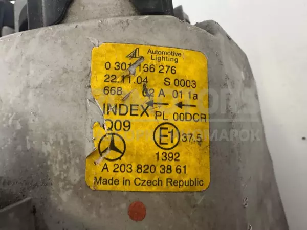 Права ксенонова фара Mercedes C-class 2.2cdi (W203) 2000-2007 A2038203861 it-11157 Дизель - 6