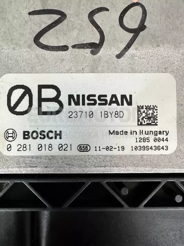 Блок керування двигуном Infiniti FX 3.0dCi 2008-2012 0281018021 it-10165 Дизель - 2