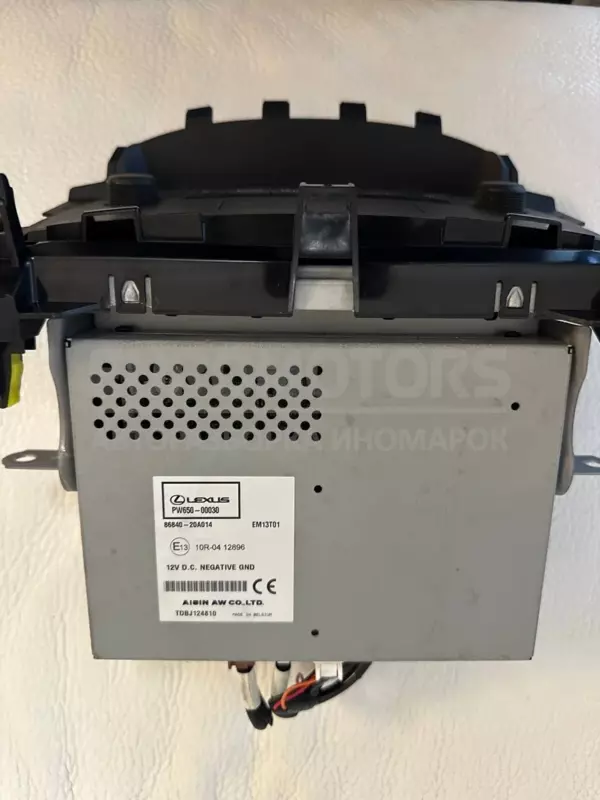Автомагнитола CD+MP3/DVD/GPS Lexus NX 2.5 2014 8614078160 it-10185 - 4