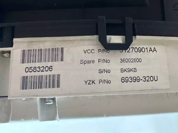 Панель приборов Volvo XC60 2.4tdi (Bi-turbo) 2008 31270901AA it-10349 Дизель - 4