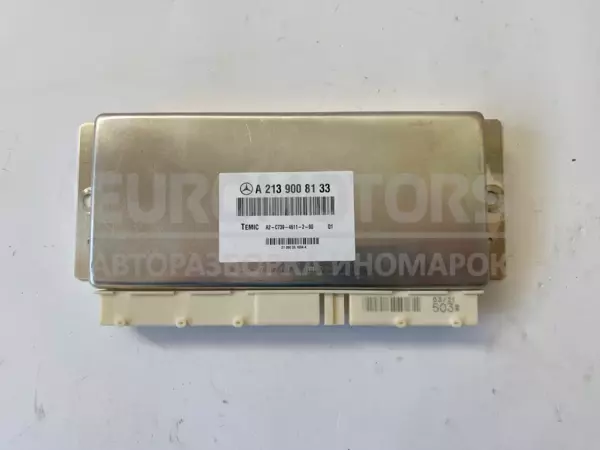 Блок керування пневматичною підвіскою Mercedes EQC (N293) 2019-2023 a2139008133 it-10526 euromotors.com.ua
