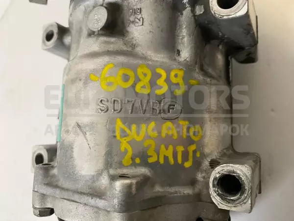 Компрессор кондиционера Fiat Ducato 2.3 JTD 2006-2014 SD7VB it-11354 Дизель - 4