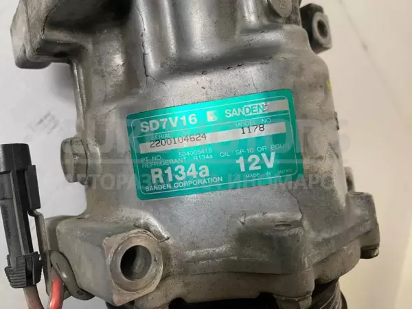 Компрессор кондиционера Fiat Ducato 2.3 JTD 2006-2014 SD7VB it-11354 Дизель - 7