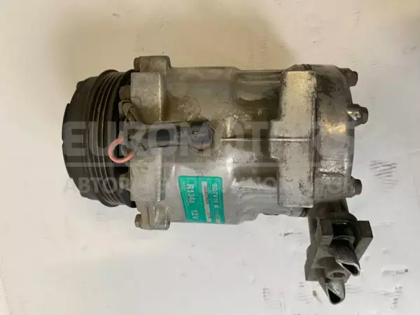 Компрессор кондиционера Fiat Ducato 2.3 JTD 2006-2014 SD7VB it-11354 Дизель - 8