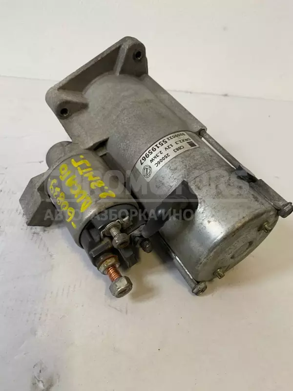 Стартерный двигатель Fiat Ducato 2.3 JTD 2006-2014 55195967 it-11355 Дизель - 4
