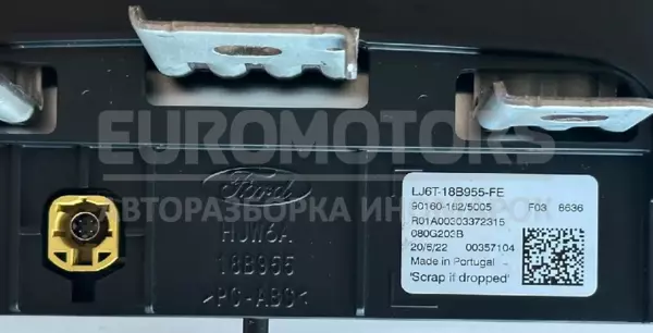 Дисплей автомобильного радио Ford Kuga 2.0tdci (Ecoblue) 2019 L J6T-18B955-FE it-10089 Дизель - 3