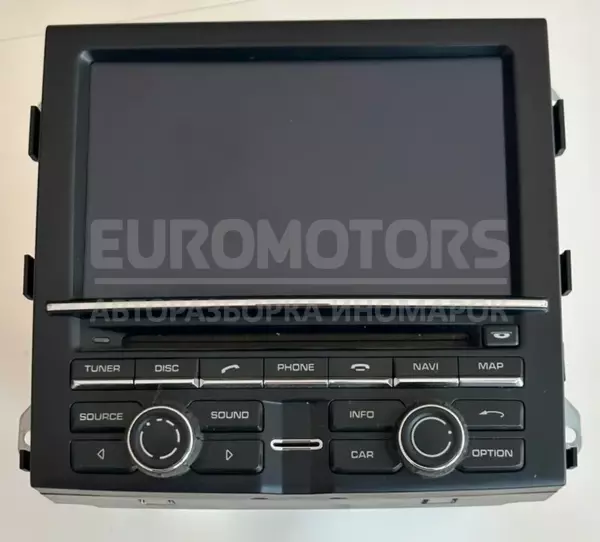 Дисплей авторадио CD/DVD/GPS/Navigatore Porsche Cayenne 3.0tdi 2010 7P5035884M it-10098 Дизель euromotors.com.ua