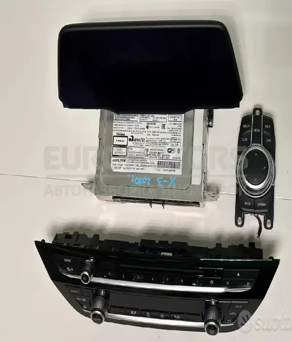 Повний блок управління мультимедійним радіо/CD/DVD/GPS BMW X3 2.0 16V (G01) 2017 6550872074903 it-10209 Бензин euromotors.com.ua