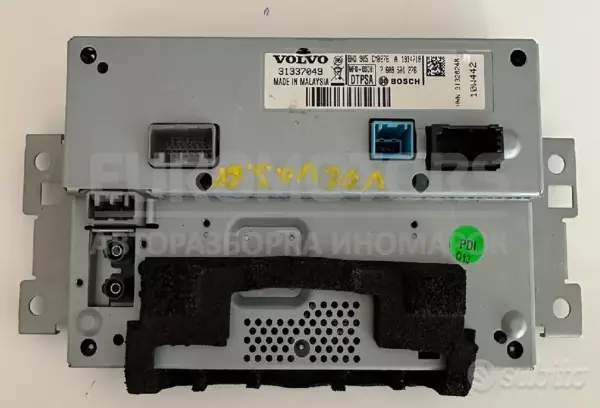 Багатофункціональний монітор Volvo S60 2.0td D3 2010-2018 31337049 it-10258 Дизель - 2