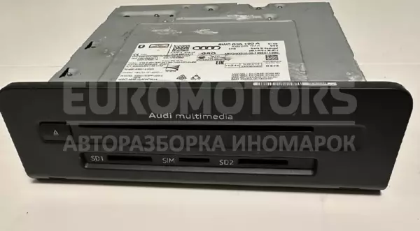 Повний блок управління мультимедійним радіо/CD/DVD/GPS Audi A4 2.0tdi (B9) 2015-2023 8W0035193A it-10438 Дизель - 2
