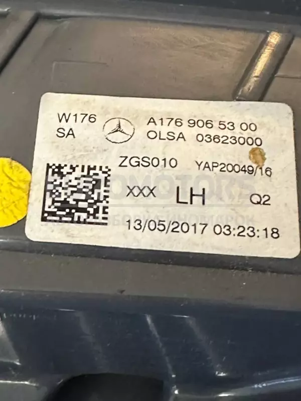 Лівий задній ліхтар Mercedes A-class 1.5cdi (W176) 2012-2018 A1769065300 it-10452 Дизель - 4