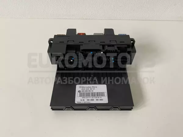 Модуль комфорта/удобства Mercedes C-class 2.2cdi (W203) 2000-2007 2035453001 it-10863 Дизель euromotors.com.ua