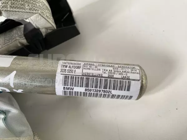Права бічна шторка безпеки BMW 1 2.0tdi (E81/E87) 2004-2011 85913287802L it-10968 Дизель - 2