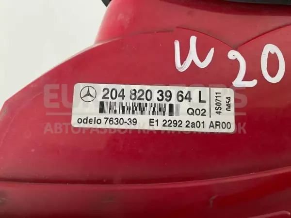 Задний левый светодиодный фонарь Mercedes C-class 2.2cdi (W204) 2007-2015 2048203964L it-10975 Дизель - 3