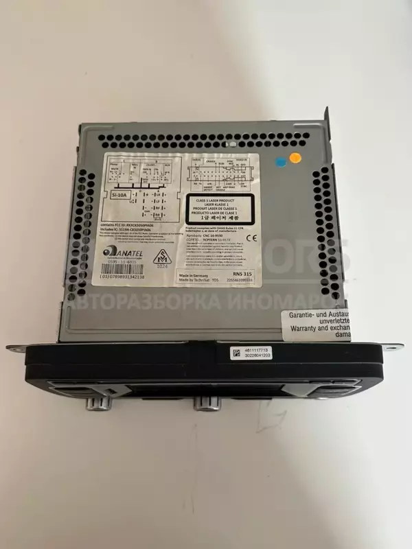 Дисплей автомобільного радіоприймача CD/DVD/GPS/навігатора Seat Alhambra 2.0tdi 2010 5P0035191J it-11088 Дизель - 4