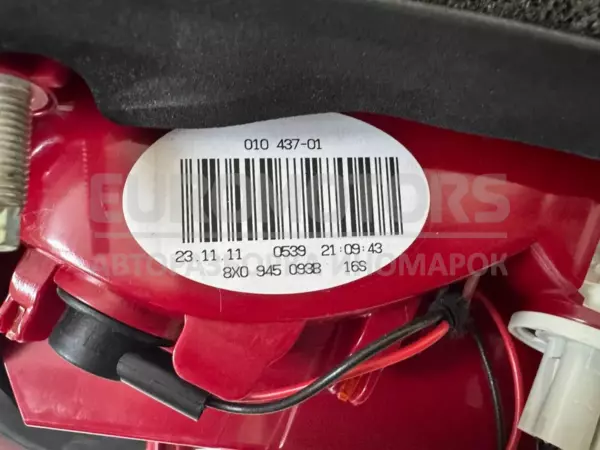 Левый светодиодный задний фонарь Audi A1 1.6tdi 2010 8X0945093B it-11141 Дизель - 2