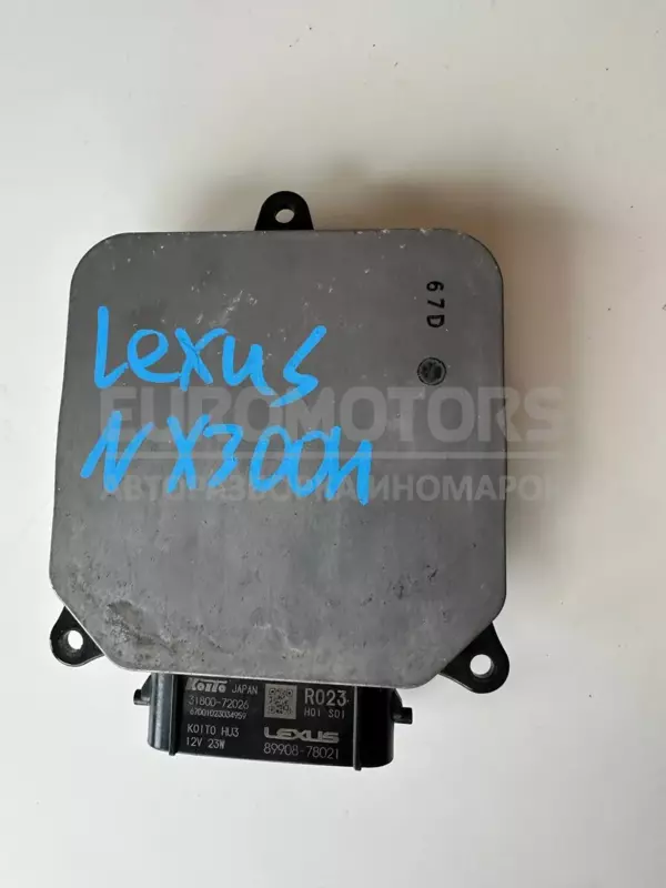 Блок управления правой ксеноновой фарой Lexus NX 2.5 2014 31800-72026 it-10183 euromotors.com.ua