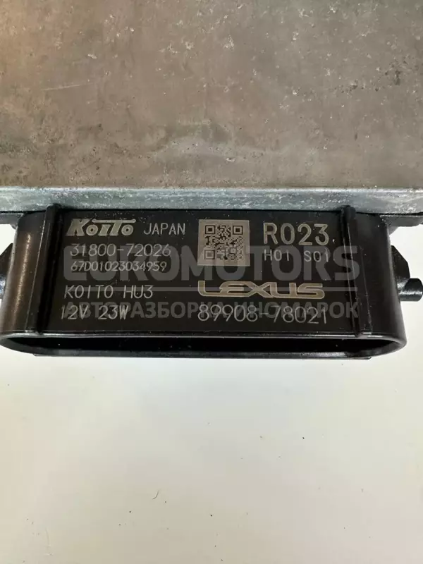 Блок керування правою ксеноновою фарою Lexus NX 2.5 2014 31800-72026 it-10183 - 2